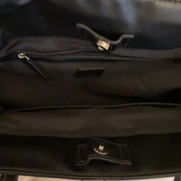 NEW naturalizer large black bag (w long straps) - Picture 3 of 8